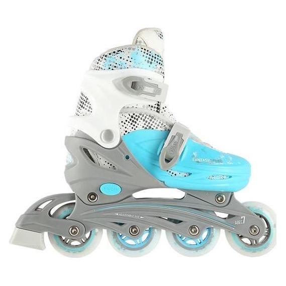 Nils Rollschuhe Extreme NH18331, Set 4in1, Grösse S(31-34), blau (32) (16-25-046)