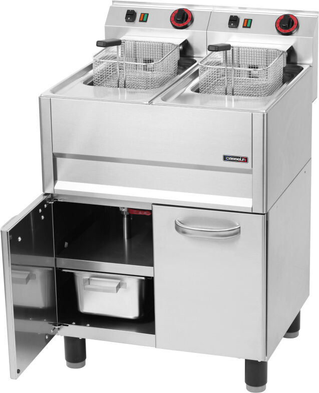 Casselin Friggitrice Elettrica 2 x 8 l su Vano 66