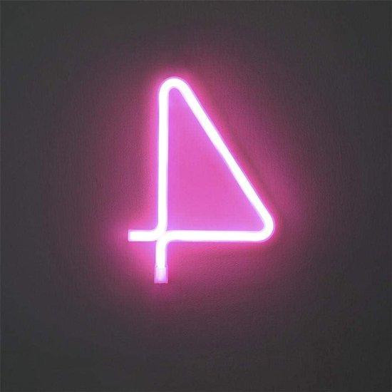 LED Neon Letter Roze - Wandlamp voor Feestdecoratie en Slaapkamer - 4 inch