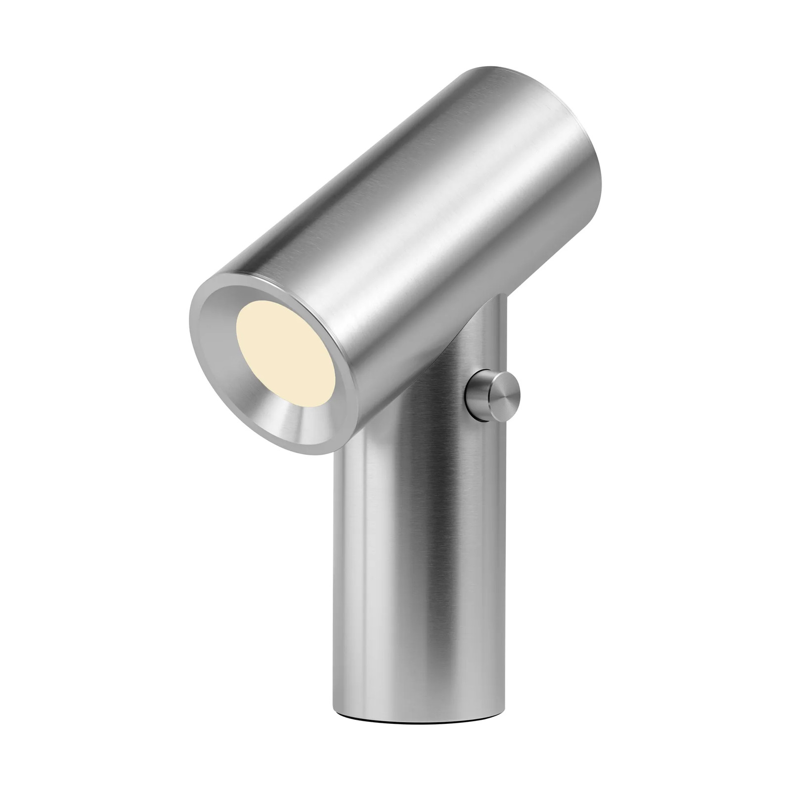 Muuto Beam draagbare LED tafellamp met oplaadbare accu, grijs aluminium