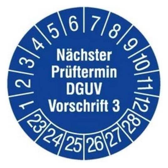 HT Instruments Sicherheitsprüfplaketten 15mm (2002260)