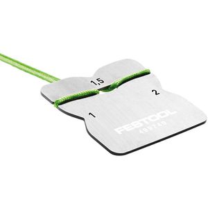 Festool Ziehklinge 499749 ZK HW 45/45, für Kunststoff, Kanten und Radien R1, R1,5, R2