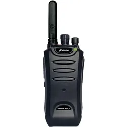 Stabo Funkkoffer freetalk Digi 8 DMR/PMR PMR 446-Handsprechfunkgeräte, Walkie Talkie, Schwarz