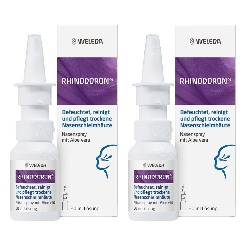 WELEDA AG Rhinodoron Nasenspray Aloe Vera 08104330