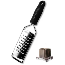 Microplane Gourmet Küchenreiben-Set  extra grob + Fingerschutz