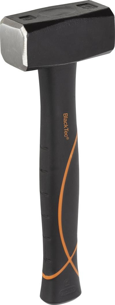Picard BlackTec Mining SledgeHammer 1250g - Zwart - Glasvezelversterkt kunststof met rubberen grip