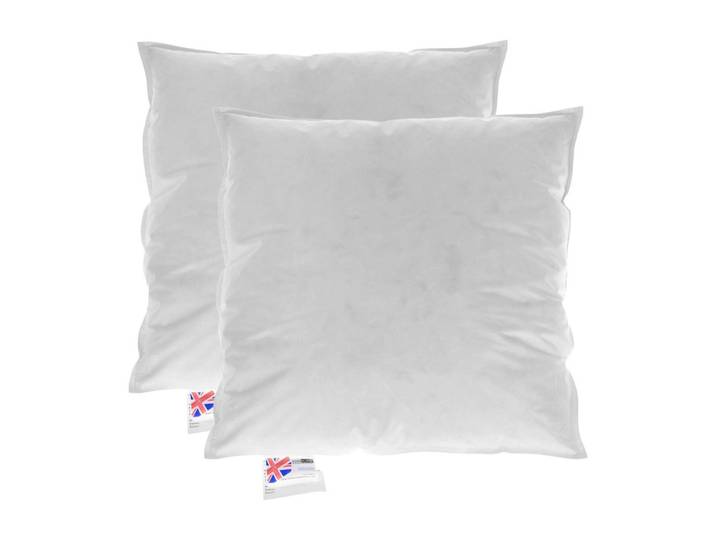 FÜLLKISSEN 2er-Set – 65/65 cm, Gänsefedern & Daunen
