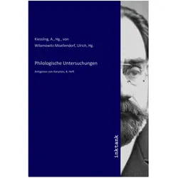 Philologische Untersuchungen, Fachbücher