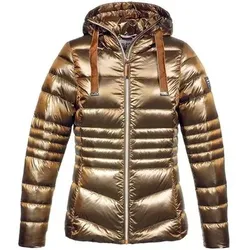 DOLOMITE Dolomite Damen Funktionsjacke W CORVARA SATIN HOOD JACKET, Größe XL in Braun Braun