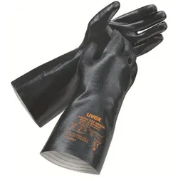 uvex rubiflex ESD NB35A Chemikalienschutzhandschuh schwarz 7 - 6095407 - schwarz