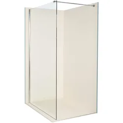 Duschkabine/ Duschabtrennung Dusbad Vital 8 Dusche / Seitenwand / Walk in Solo Duschwand 1100mm