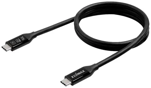 EDIMAX USB-Kabel USB4, Thunderbolt 3 USB-C Stecker 0.50 m Schwarz UC4-0050TB