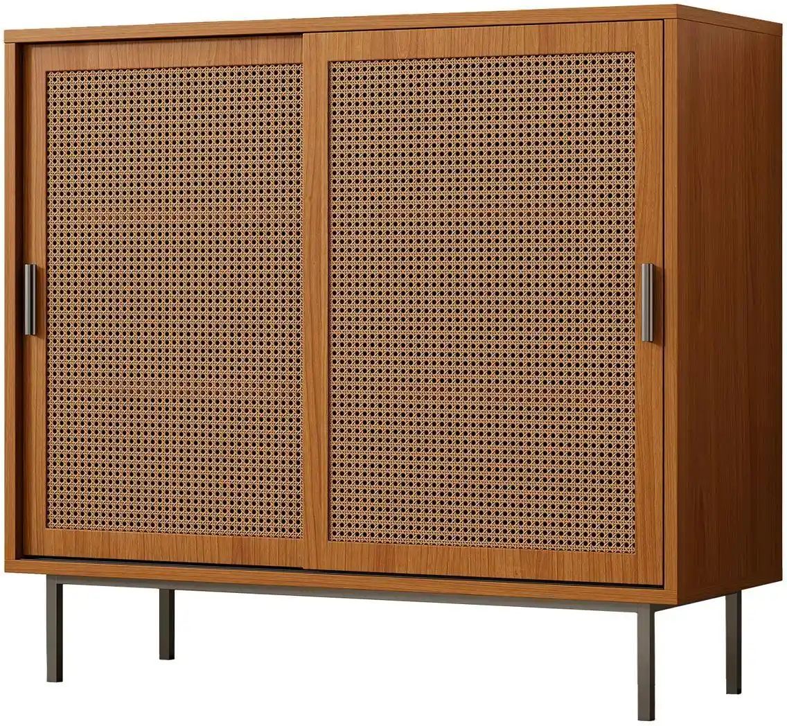 Höffner Sideboard   ¦ holzfarben ¦ Maße (cm): B: 100 H: 90