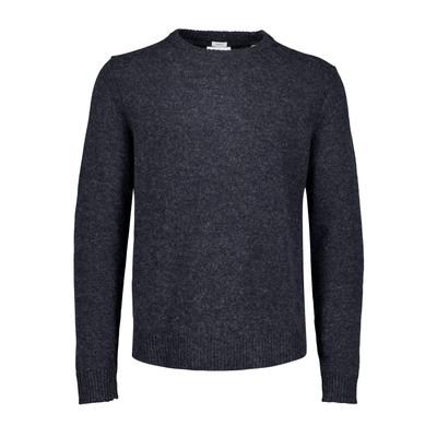 Strickpullover LINDBERGH "Strickpullover Relaxed Fit", Herren, Gr. M, charcoal, Obermaterial: 80% Wolle, 20% Nylon, Rundhals, Pullover Strickpullover