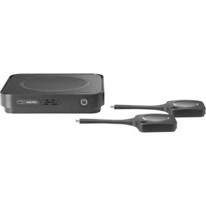 Barco Präsentationssystem ClickShare Hub Pro, R9861710EUB2, 4K UHD, USB-C, BYOM, Basis & 2 Sender