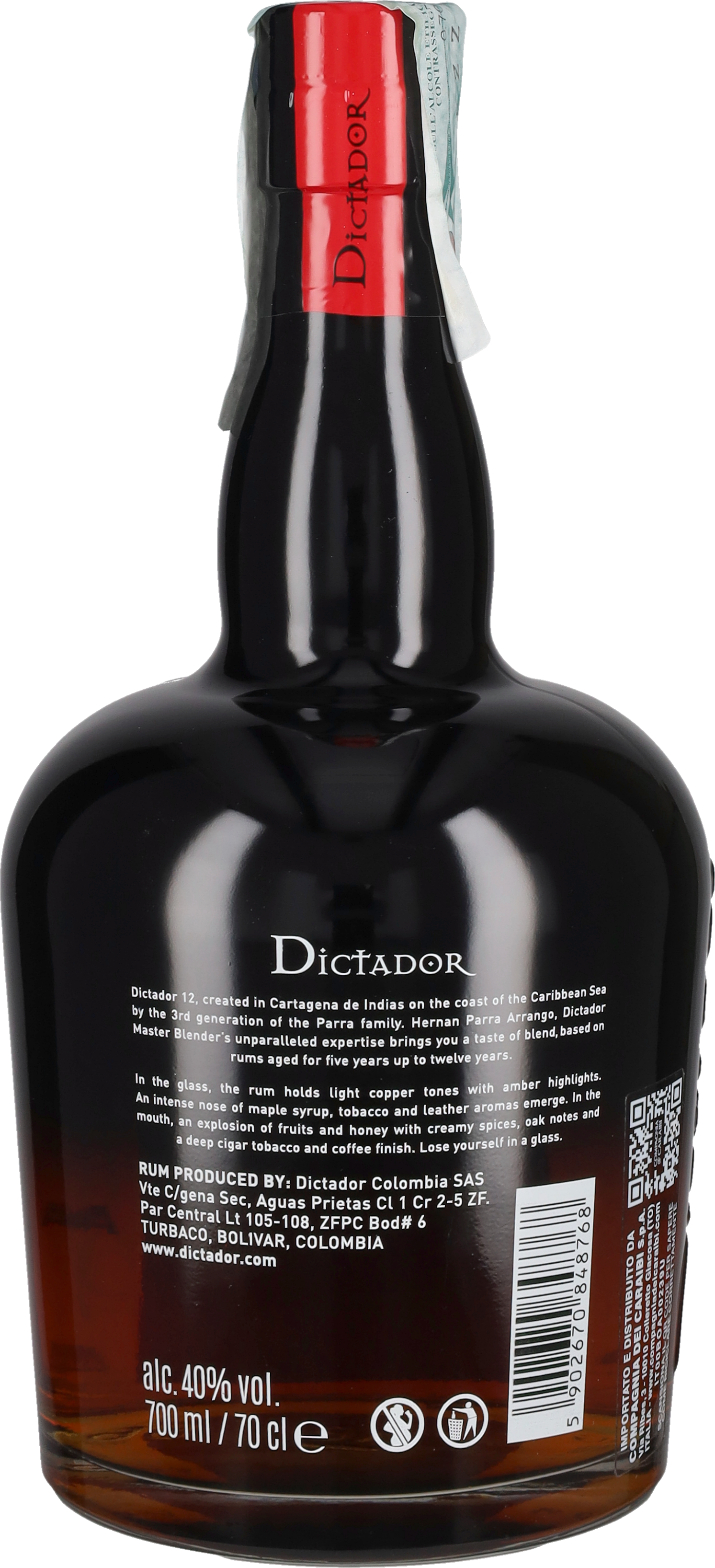 Dictador Rum 12 Anni