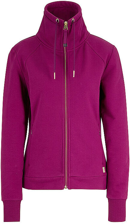VENICE BEACH Damen Fitnessjacke Caron dunkelrot   XL W