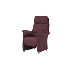 Polstermöbel Oelsa TV-Sessel  Madrid , rot , Maße (cm): B: 80 H: 110