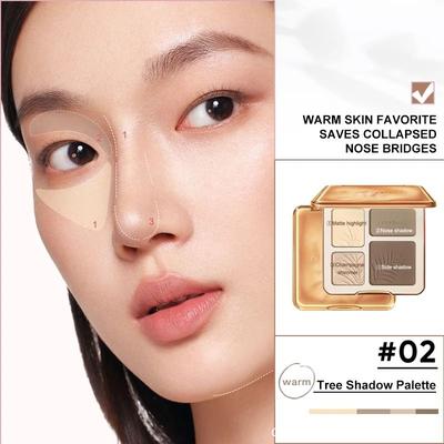 Uplift Essentials Natural Finish Highlighter And Contour Palette 02 Tree Shadow