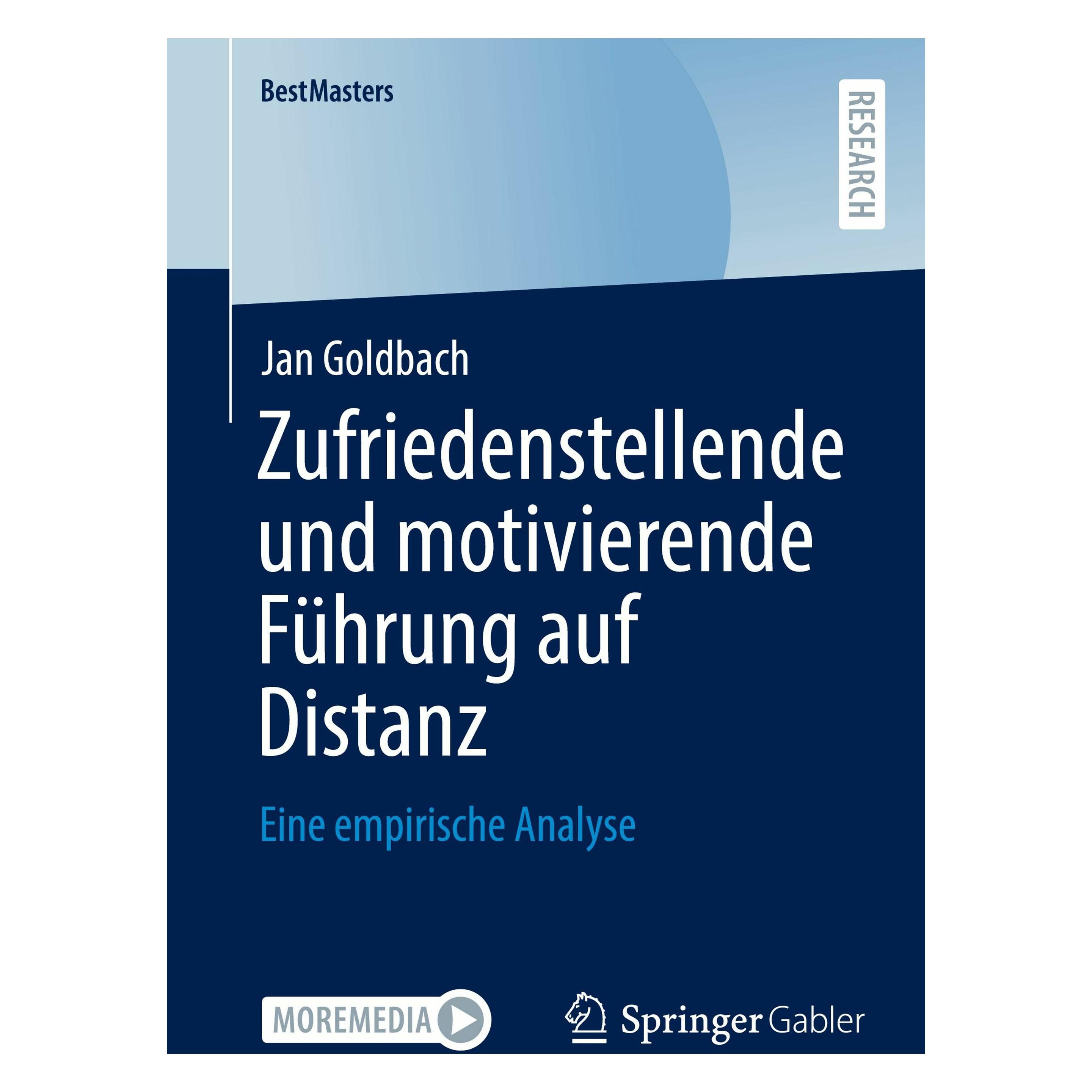 Springer Goldbach:Zufriedenstellende und motivie (Deutsch, Softcover, Jan Goldbach) (41280527)