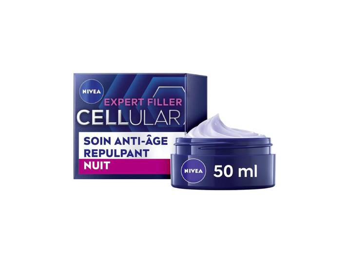 NIVEA Cellular - Crème de Nuit Anti-âge Repulpante 50 ml