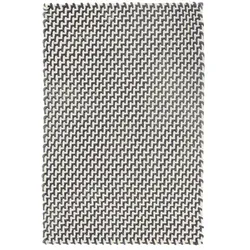 pad Outdoorteppich Pool 52 x 72 cm Polypropylen Grau, Weiß Grau /