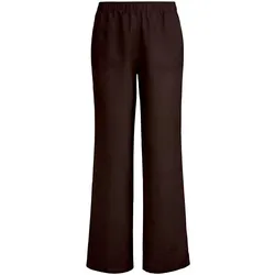 Schlupf-Hose aus 100% Leinen Peter Hahn braun, 40