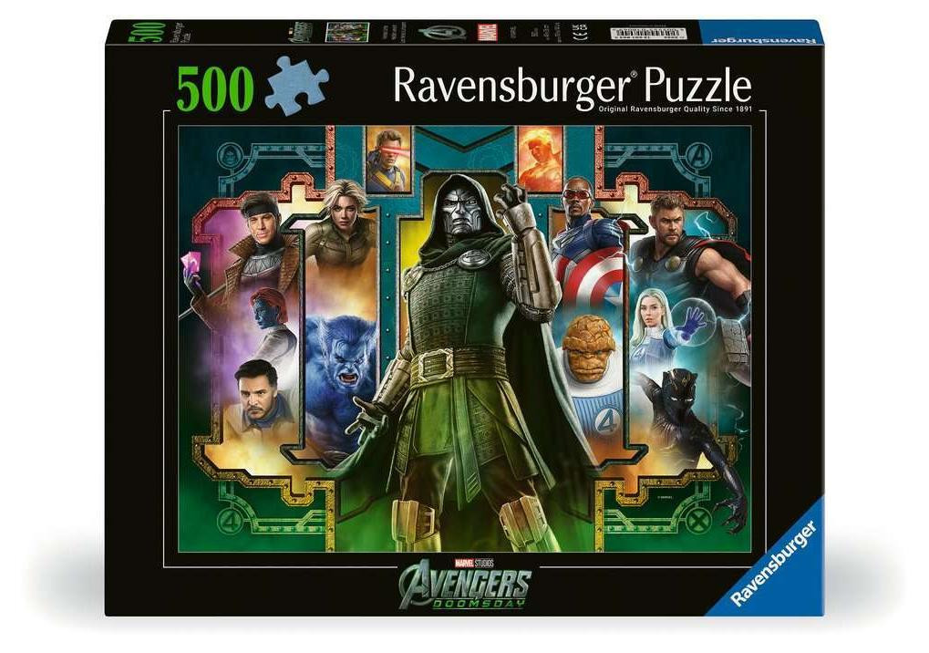 Ravensburger Puzzel voor volwassenen Marvel Avengers Doomsday 500 stukjes