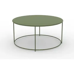 Daisy Outdoor Beistelltisch verzinkt Ø 90 cm mintgrün