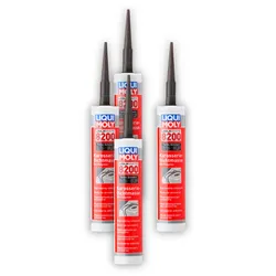 4x Dichtmasse LIQUI MOLY 6148 Liquimate 8200 MS Polymer schwarz Karosserie 290 ml