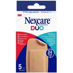 Nexcare® Duo MAXI Pflaster 5,10 x 10,20 cm, beige