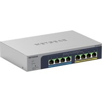MS108TUP, Switch grau, 230W PoE Budget