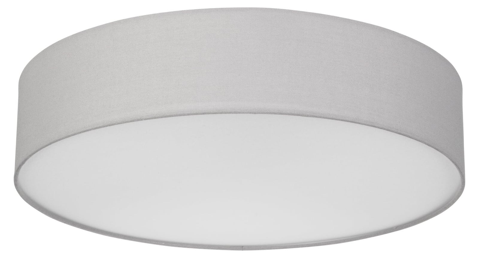 REV Plafondlamp met stoffen kap in vintage stijl, grijs, 50 cm
