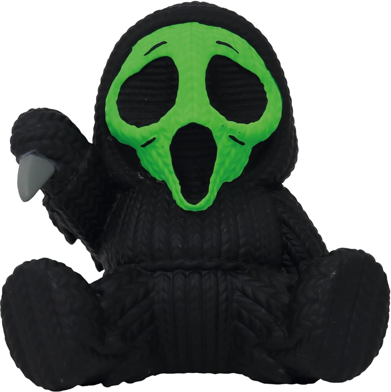 Handmade by Robots Ghost Face Fluorescent Green Vinyl Figure - Horror Icon Collectible