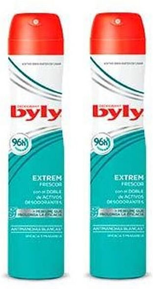 Byly Extrem Frescor Deodorant Spray Pack 2 x 50 ml