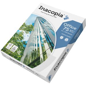 Inacopia Kopierpapier office, A4, 75 g/qm, weiß, 500 Blatt