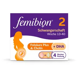 FEMIBION Schwangerschaft 2 (1x 28 Kps. + 1x 28 Tbl.) 2X28 St
