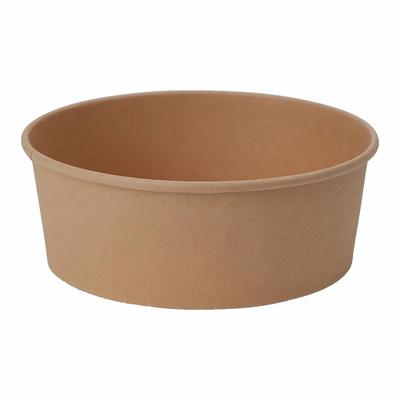 VEPATIM 50x Salatschalen 1300ml aus Kraftpapier braun FSCR