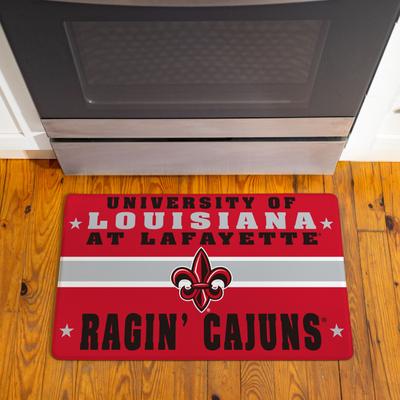 Evergreen "University of Louisiana at Lafayette Anti-Fatigue Door Mat - 30"" x 18"""