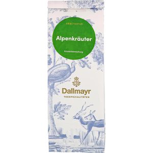 Dallmayr Tee Teespezialitäten Alpenkräuter, Kräutertee, loser Tee, 50 g