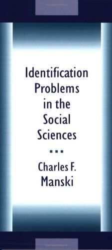 Manski, Charles F. - Identification Problems in the Social Sciences - Preis vom 09.10.2026 07:28:09 h