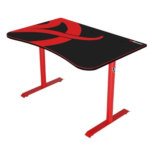Arozzi Arena Fratello gaming bureau met waterbestendig oppervlak en kabelbeheer, rood
