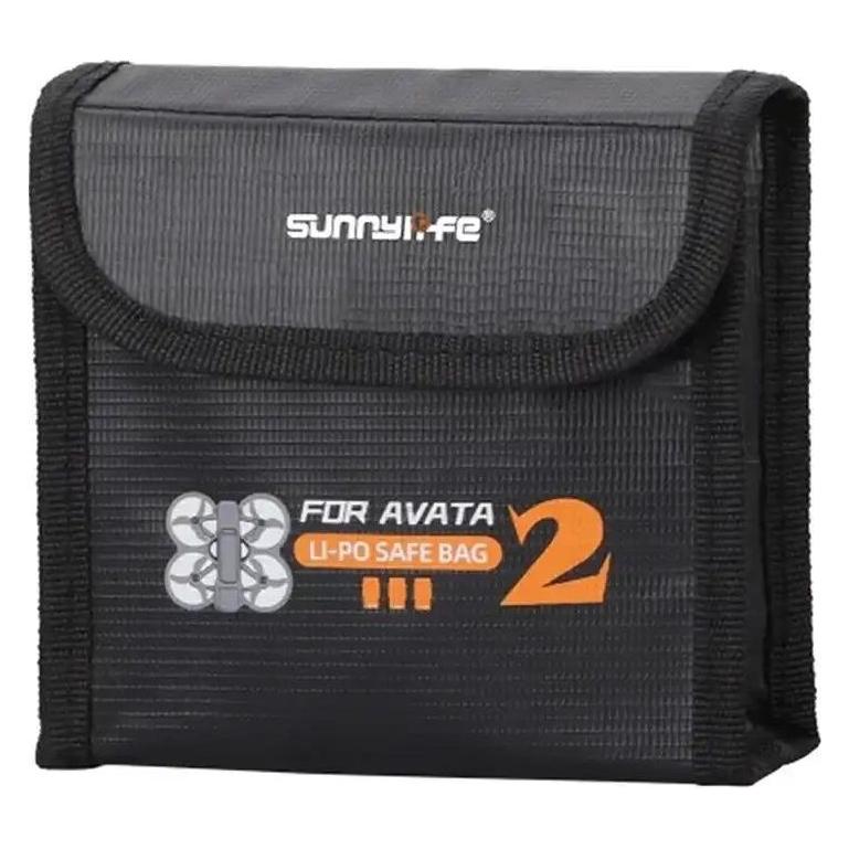 Sunnylife Battery Bag for DJI Avata 2 (Drohnen Zubehör Tasche, DJI Avata 2) (AT2-DC783)