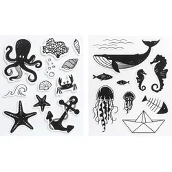 HEYDA Motivstempel-Set - Maritim