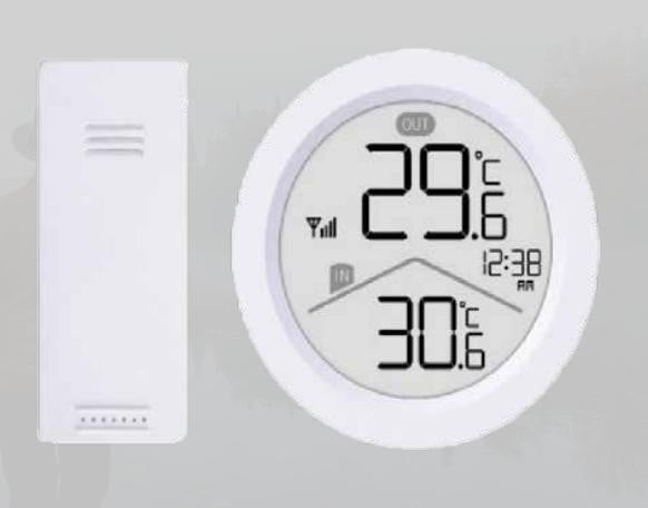 Technoline WS9168 Temperatuurstation met binnentemperatuur- en buitentemperatuurmeting