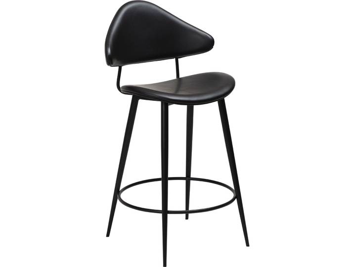DAN-FORM Barhocker 2er Set - Farbe: black - Material: Kunstleder - 984