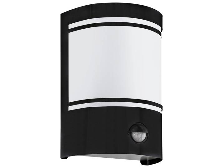 Zwarte buitenlamp City met bewegingssensor Eglo - 99566