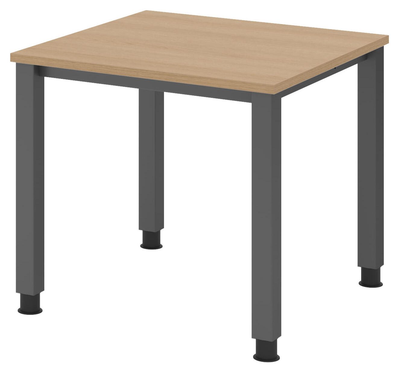 HAMMERBACHER höhenverstellbarer Schreibtisch VQS08/E/G eiche