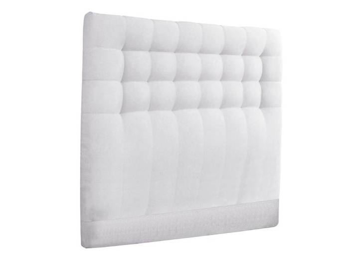 IMPERIALE - Tête de lit Capitonnée 90x105 Tissu qualité supérieure Gris