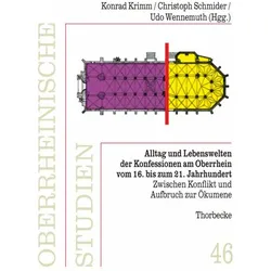 Alltag und Lebenswelten der Konfessionen am Oberrhein, Fachbücher von Konrad Krimm, Christoph Schmider, Udo Wennemuth